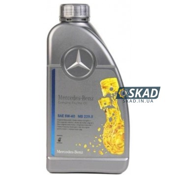 Моторное масло Mercedes-Benz Genuine Engine Oil 5W-40, MB 229.5 (1 л.) A000989210711FAED