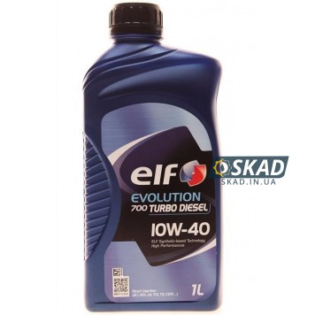 Моторное масло Elf Evolution 700 Turbo Diesel 10W-40, 1 л. 214126