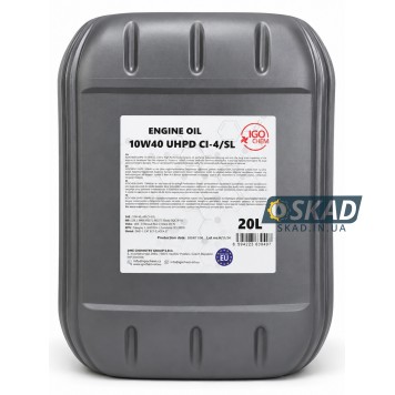 Моторное масло IGOCHEM UHPD CI-4/SL 10W-40, 20л. igm-104020
