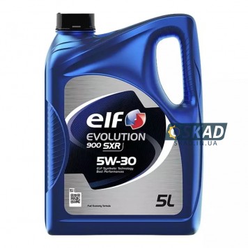 Моторное масло Elf Evolution 900 SXR 5W-30, SL, 5 л. 213914