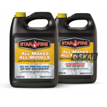 Антифриз STARFIRE All Makes All Models Antifreeze/Coolant 3.78л D330645212