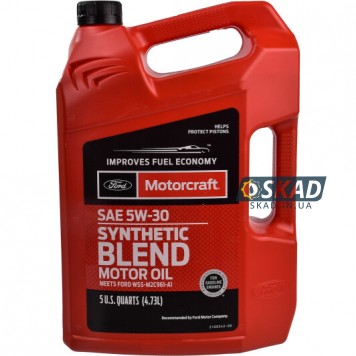 Моторное масло Ford Motorcraft Synthetic Blend Motor Oil 5W-30, 4.73 мл. XO5W30-5Q3SP