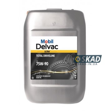 Трансмиссионное масло Mobil Delvac Ultra Total Driveline 75W-90 20л 5403