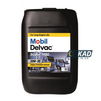 Моторное масло Mobil Delvac Super 1400 10W-30 20л 149527