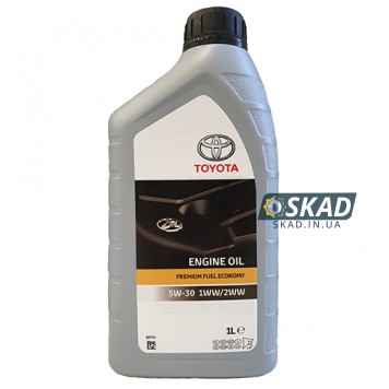 Моторное масло Toyota Engine Oil Premium Fuel Economy 5W-30 1WW-2WW, 1 л. 08880-83477