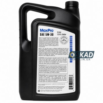 Моторное масло Mopar MaxPro 5W-30, 5 л. 68518205AA-1