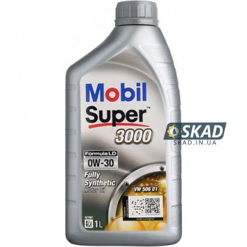 Моторное масло Mobil Super 3000 Formula LD 0W-30 1л 152537