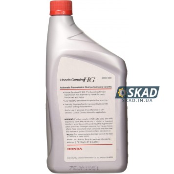 Трансмиссионное масло Honda ATF DW-1, 946 мл. 08200-9008-1