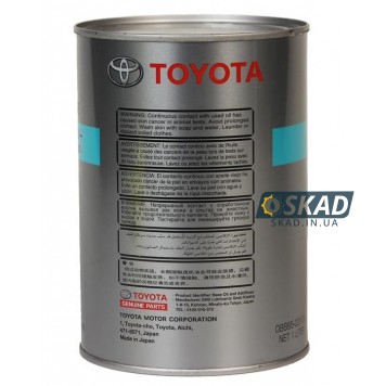 Трансмиссионное масло Toyota Gear Oil Super 75W-90, GL-5, 1л. (Japan) 08885-02106-1