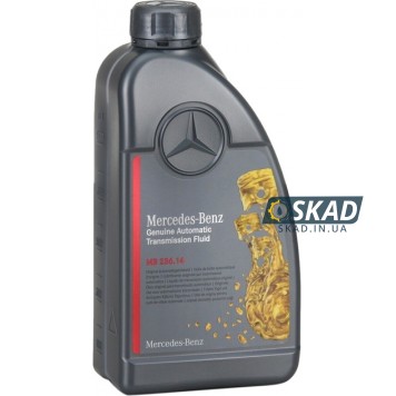 Трансмиссионное масло Mercedes-Benz ATF, MB 236.14, 1 л. A000989680511ADNE