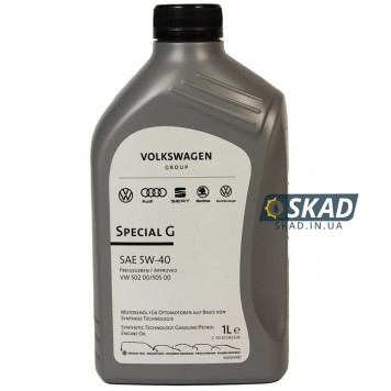 Моторна олива VAG Special G 5W-40, 1 л. GS55502M2