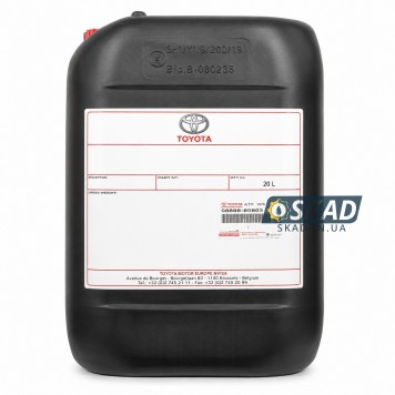Трансмиссионное масло Toyota ATF WS, 20л. (Japan) 08886-80803