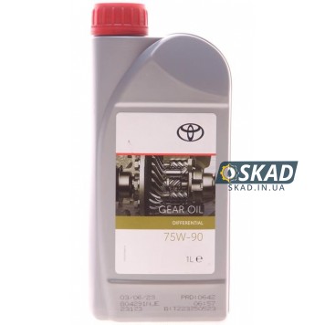 Трансмиссионное масло Toyota Differential Gear Oil 75W-90, 1 л. 08885-81592