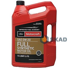 Ford Motorcraft Full Synthetic Motor Oil 0W-20, 4.73l