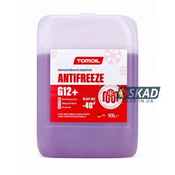Tomoil Antifreeze G12+ Ready Mix -40 ° C 10л. sng-g12mix10