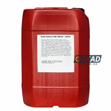 Моторна олива Total Rubia Optima 3100 10W-40, 20 л. 228901-1