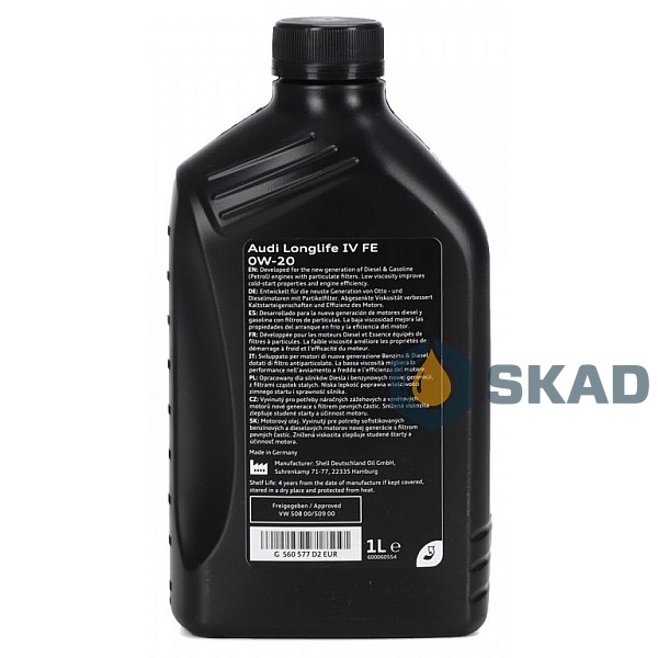 Motor oils for passenger cars