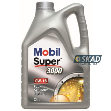 Моторное масло Mobil Super 3000 0W-16 5л. 156080