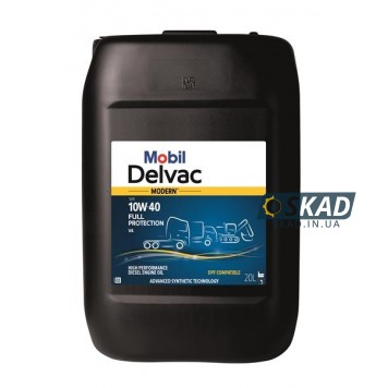 Моторное масло Mobil Delvac Modern 10W-40 Full Protection V4 20 л. 157391
