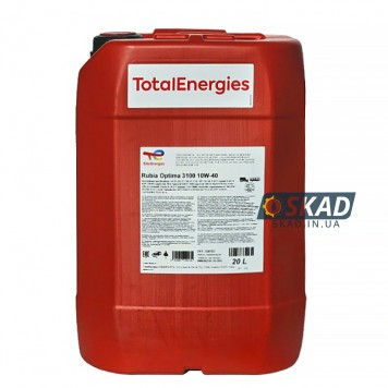 Моторна олива Total Rubia Optima 3100 10W-40, 20 л. 228901