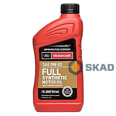 Motorcraft Ford Full Synthetic Motor Oil 0W-20, 946 ml