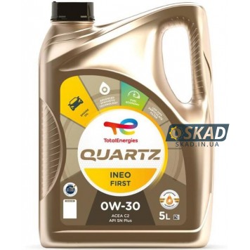 Моторна олива Total Quartz Ineo First 0W-30, 5 л. 213833