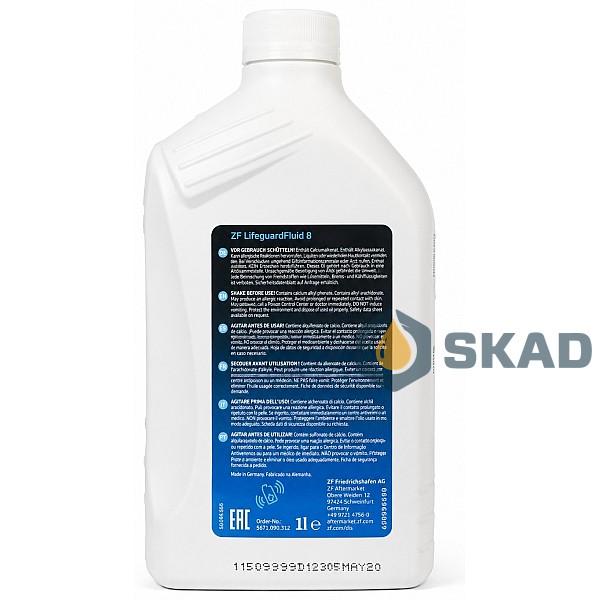 ZF Lifeguard Fluid 8, 1L S671.090.312
