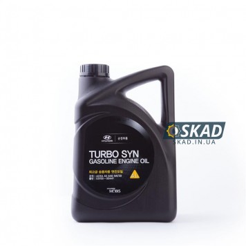Моторное масло Mobis Hyundai/KIA Turbo SYN Gasoline 5W-30, 4 л. 05100-00441