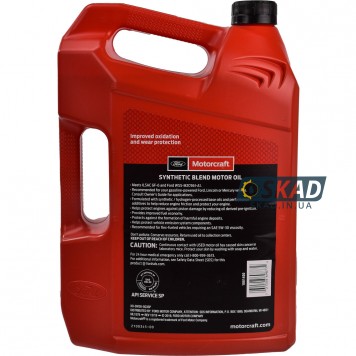 Моторное масло Ford Motorcraft Synthetic Blend Motor Oil 5W-30, 4.73 мл. XO5W30-5Q3SP-1