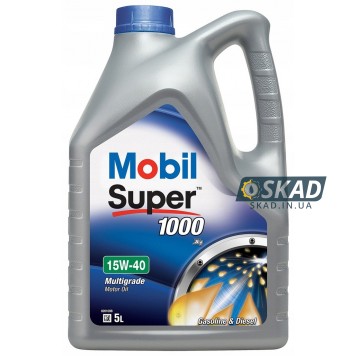 Моторна олива Mobil Super 1000 x1 15W-40 5л 157307