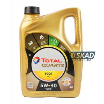 Моторна олива Total Quartz 9000 NFC 5W-30, 4 л. 213836