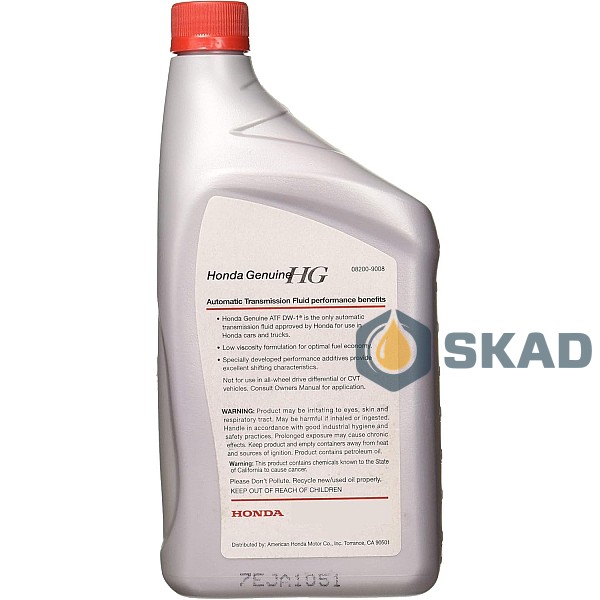 Honda ATF DW-1, 946 ml 08200-9008
