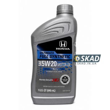 Моторна олива Honda 5W-20 Ultimate Full Synthetic SP/GF-6, 1 л. 08798-9138