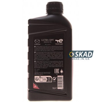 Моторное масло Mazda Original Oil Ultra DPF 5W-30, 1 л. 053001DPF-1
