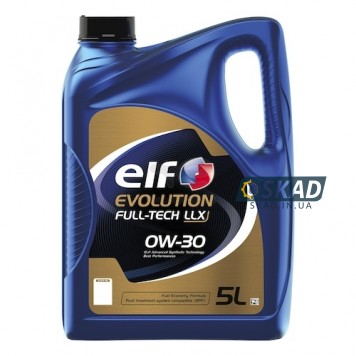 Моторное масло Elf Evolution FULL-TECH LLX 5W-30, 5 л. 103954