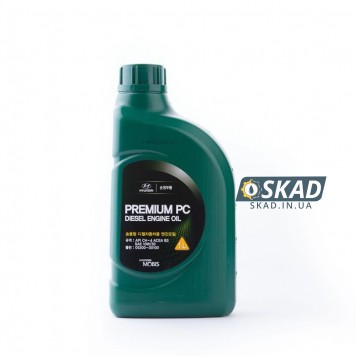 Моторное масло Mobis Premium PC Diesel 10W-30, 1 л. 05200-00100