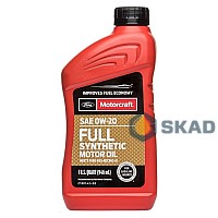 Motorcraft Ford Full Synthetic Motor Oil 0W-20, 946 мл