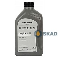 VAG Longlife III FE 0W-30, 1L