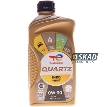 Моторное масло Total Quartz Ineo First 0W-30, 1 л. 213830
