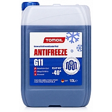 Антифриз Tomoil Antifreeze G11 Ready Mix -40 ° C (Синій) 10л.