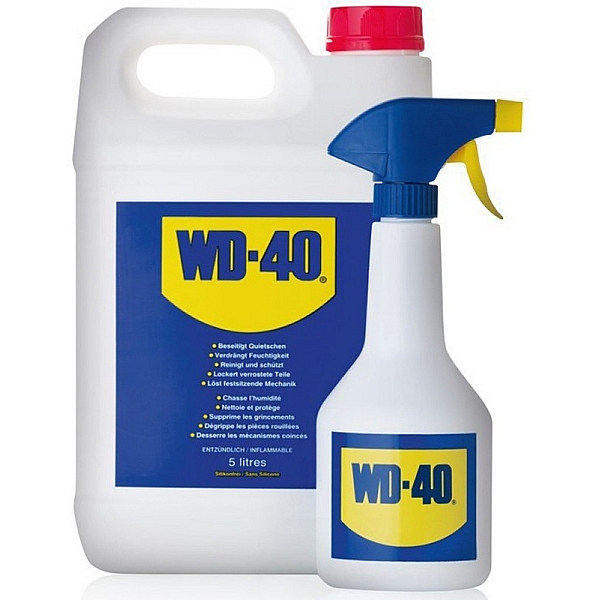 Универсальный аэрозоль смазка WD-40, 5л+ распылитель 124W705806