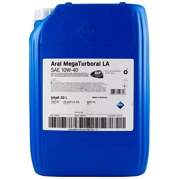 Aral MegaTurboral LA 10W-40, 20л 15BD3B