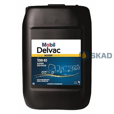Mobil Delvac Modern 10W-40 Super Defense V1, 20л