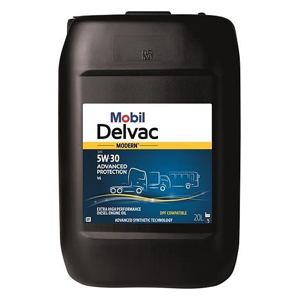 Mobil Delvac Modern 5W-30 Advanced Protection V6, 20л 157375