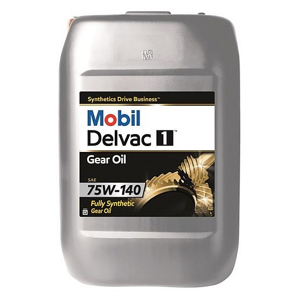 Mobil Delvac Synthetic Gear Oil 75W-140, 20L 153458