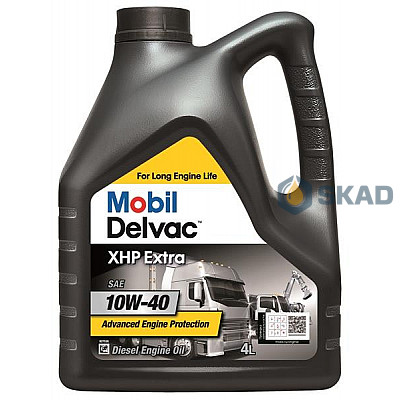 Mobil Delvac XHP Extra 10W-40, 4л 152657