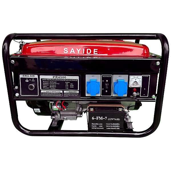 Генератор бензиновий Sayide PR4500 220V 3.5кВт (з автопуском)