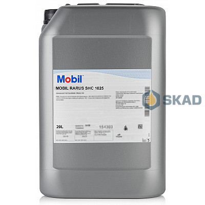 Mobil Rarus SHC 1025, 20л 125376