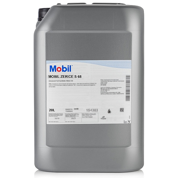 Mobil Zerice S 68, 20л 145307