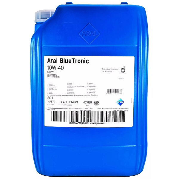 Моторна олива Aral BlueTronic 10W-40, 20л